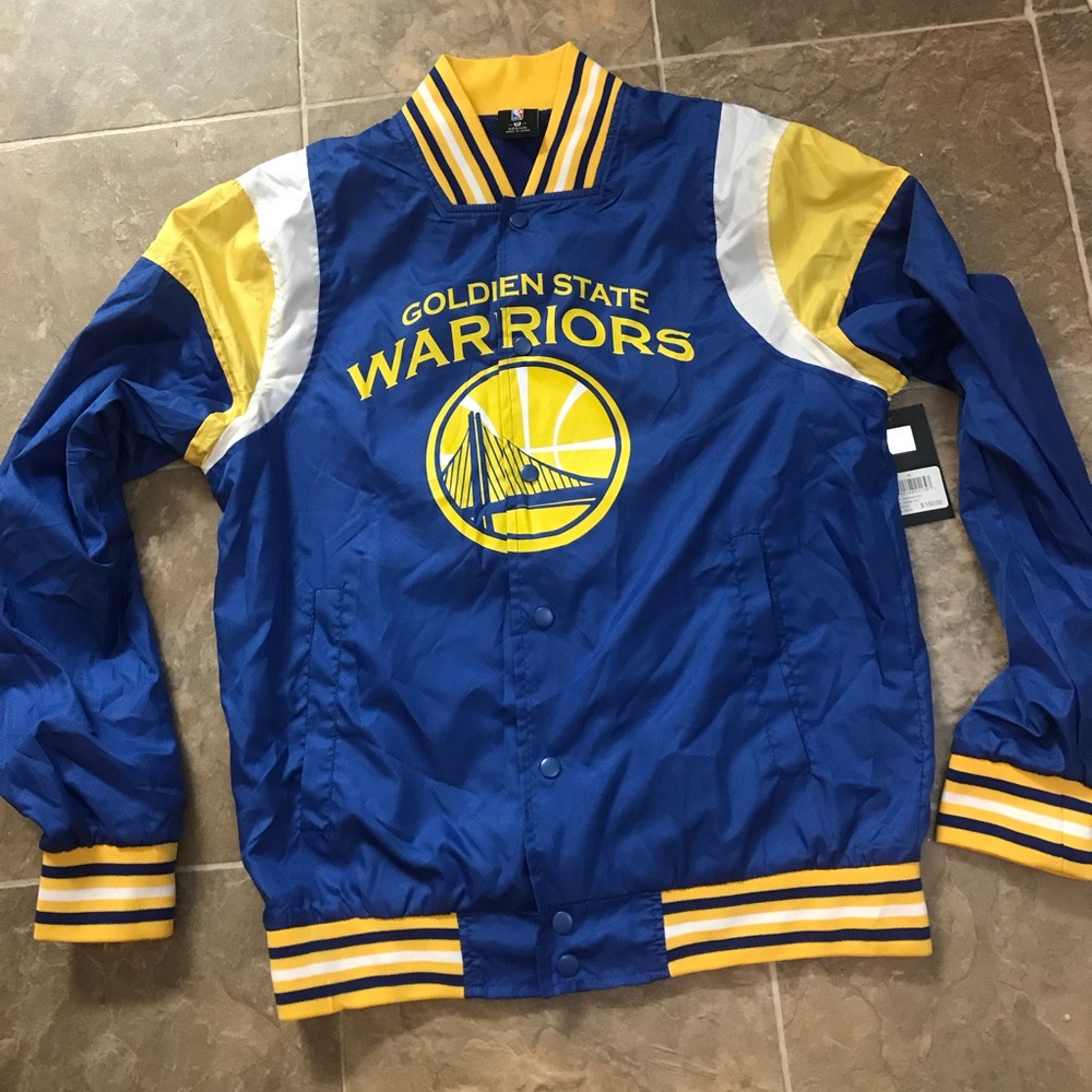 Golden state warriors nba windbreaker msrp $150 M